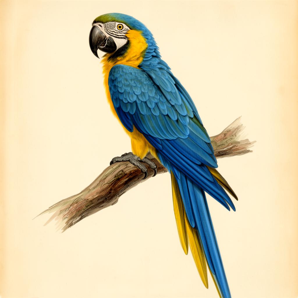 Blue-and-yellow Macaw